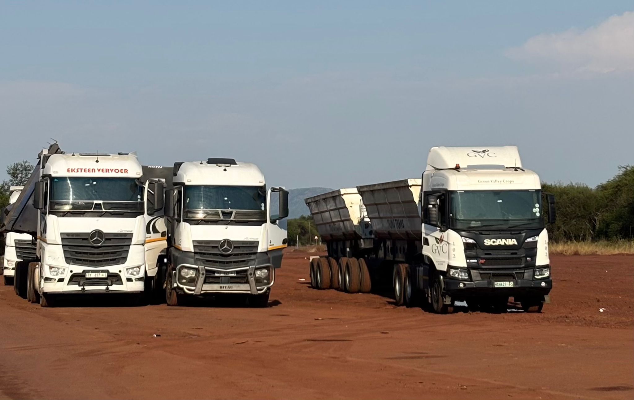 Agriculture transport trucks